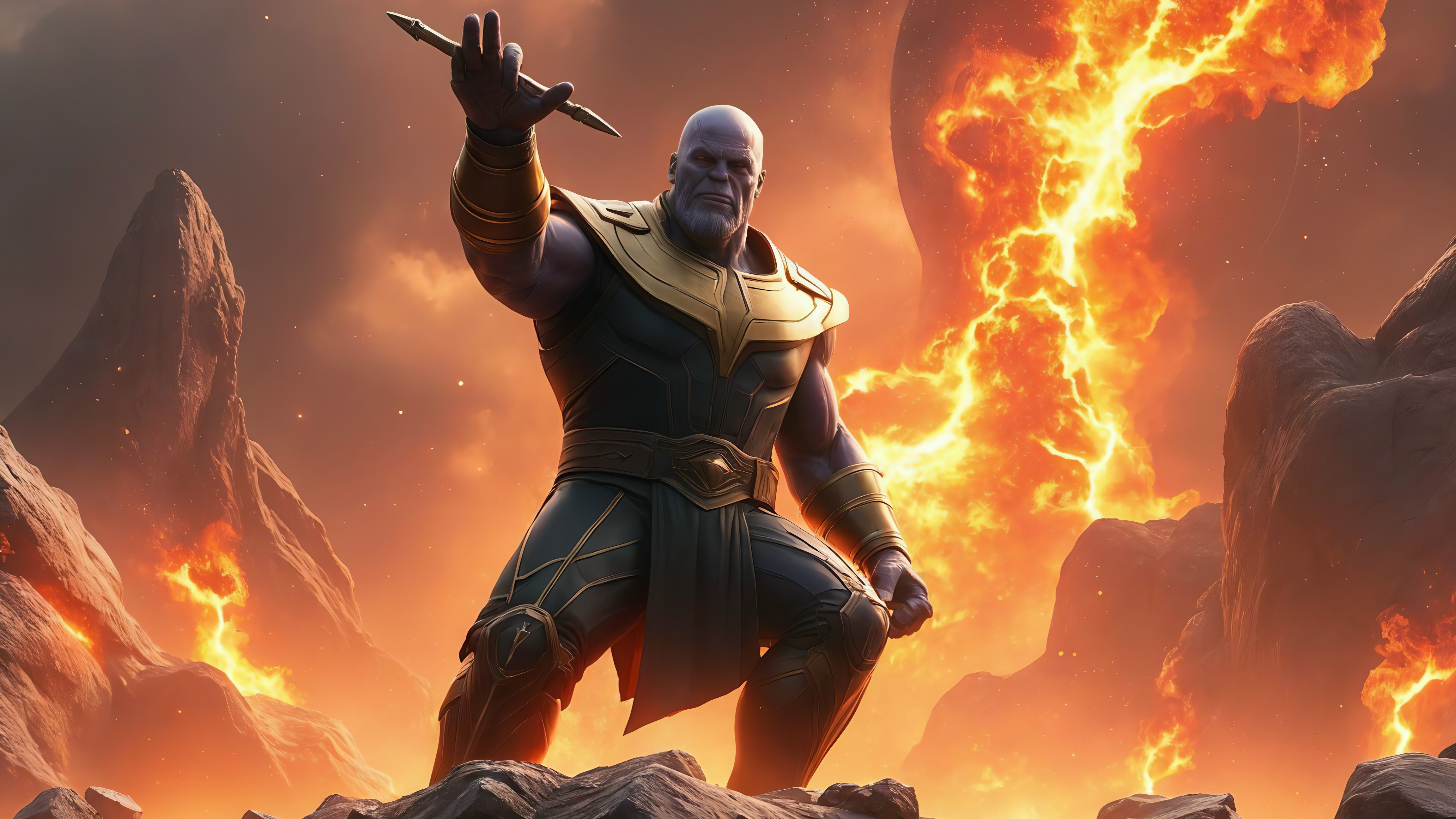 Танос Синий Титан