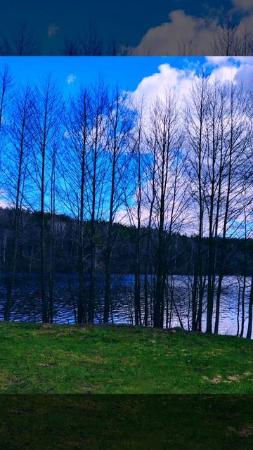 Любимое озеро в солнечную субботу