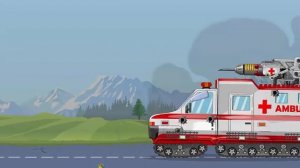 MEGA BOSS Missile Launch Takes Down MEGA TANK in EPIC CARTOON BATTLE! - Cartoons about tank