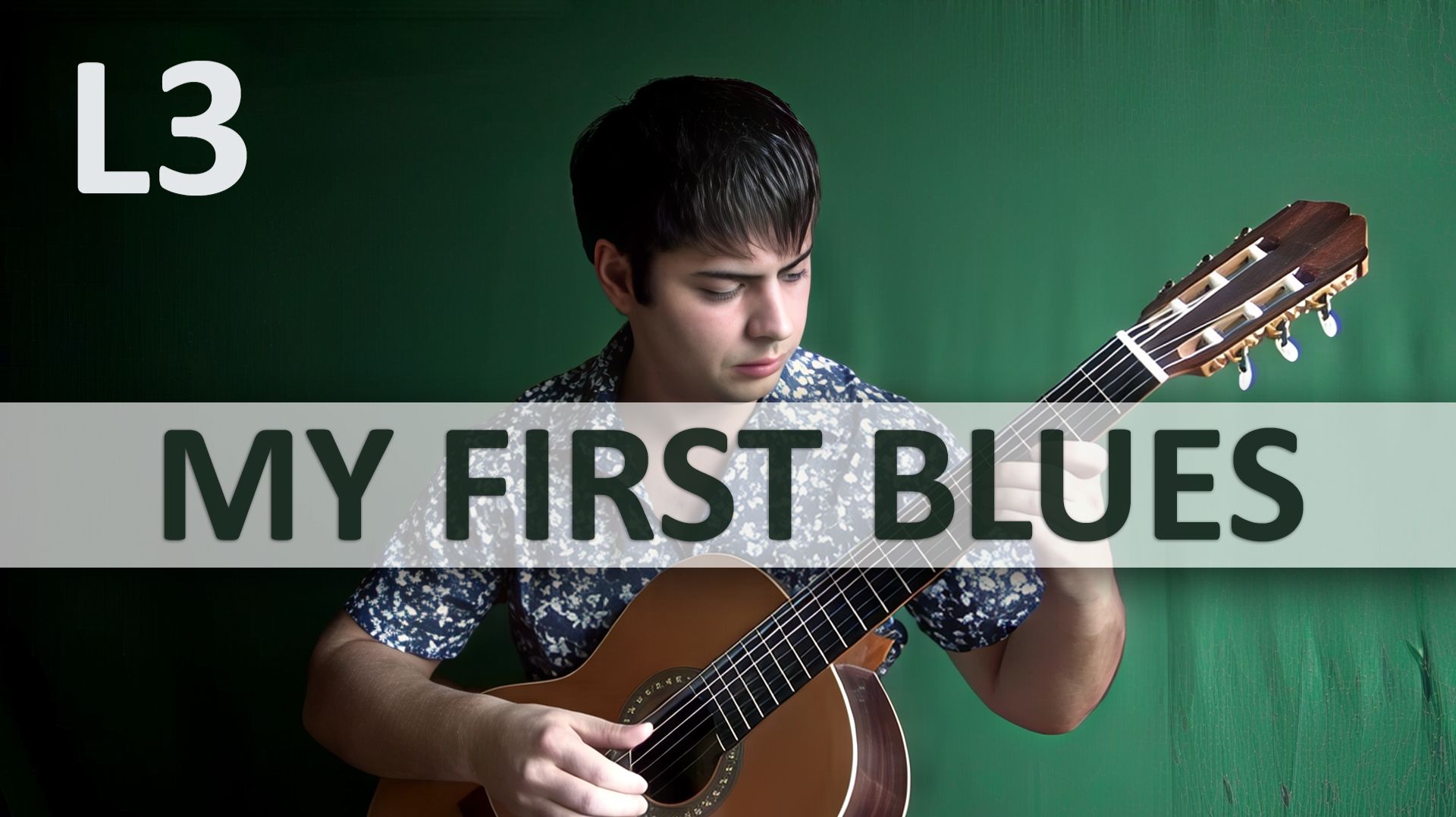 MY FIRST BLUES Александр Чуйко на Гитаре. Исполняет А. Чуйко | GuitarMe School Уровень 3