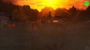 VOLCANO ERUPTION ON KV-44! Gustav is approaching the fortress - Cartoons about tanks