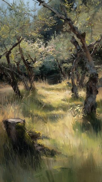 Дикий перелесок (картина #1151) / Арт-студия Нормова