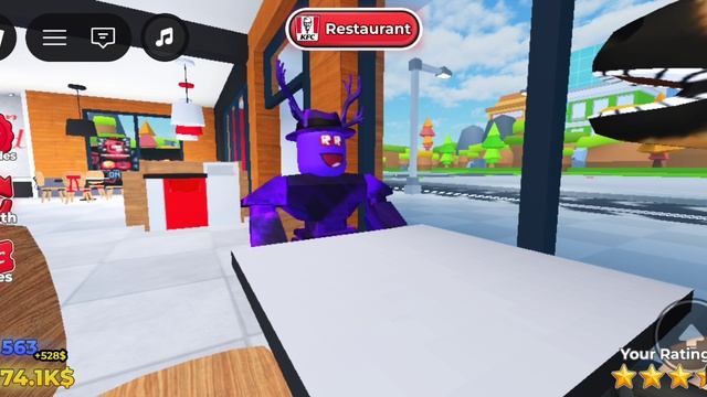 я построил ресторан ч.2 в роблокс