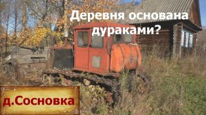 Деревни в глубинке России. Деревня Дураков? Разрушенный старинный дом с историей. Заброшенные дома