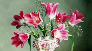 Цветочные натюрморты художника Питера Вагеманса