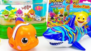 Мультики для детей. 🌈Набор аквариумных игрушек 🪸. Смотреть онлайн мультики для малышей.