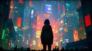 Lost in the City ｜ Cyberpunk Ambient Music for Focus & Night Driving (1.5H)