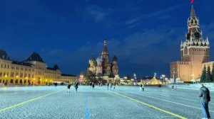 Москва Россия 2026 Вечерняя весенняя прогулка - Кремль
