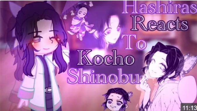• Hashiras React To Eachother (Shinobu Kocho) Part 1, ?, Giyushino, Gacha Club • 🦋