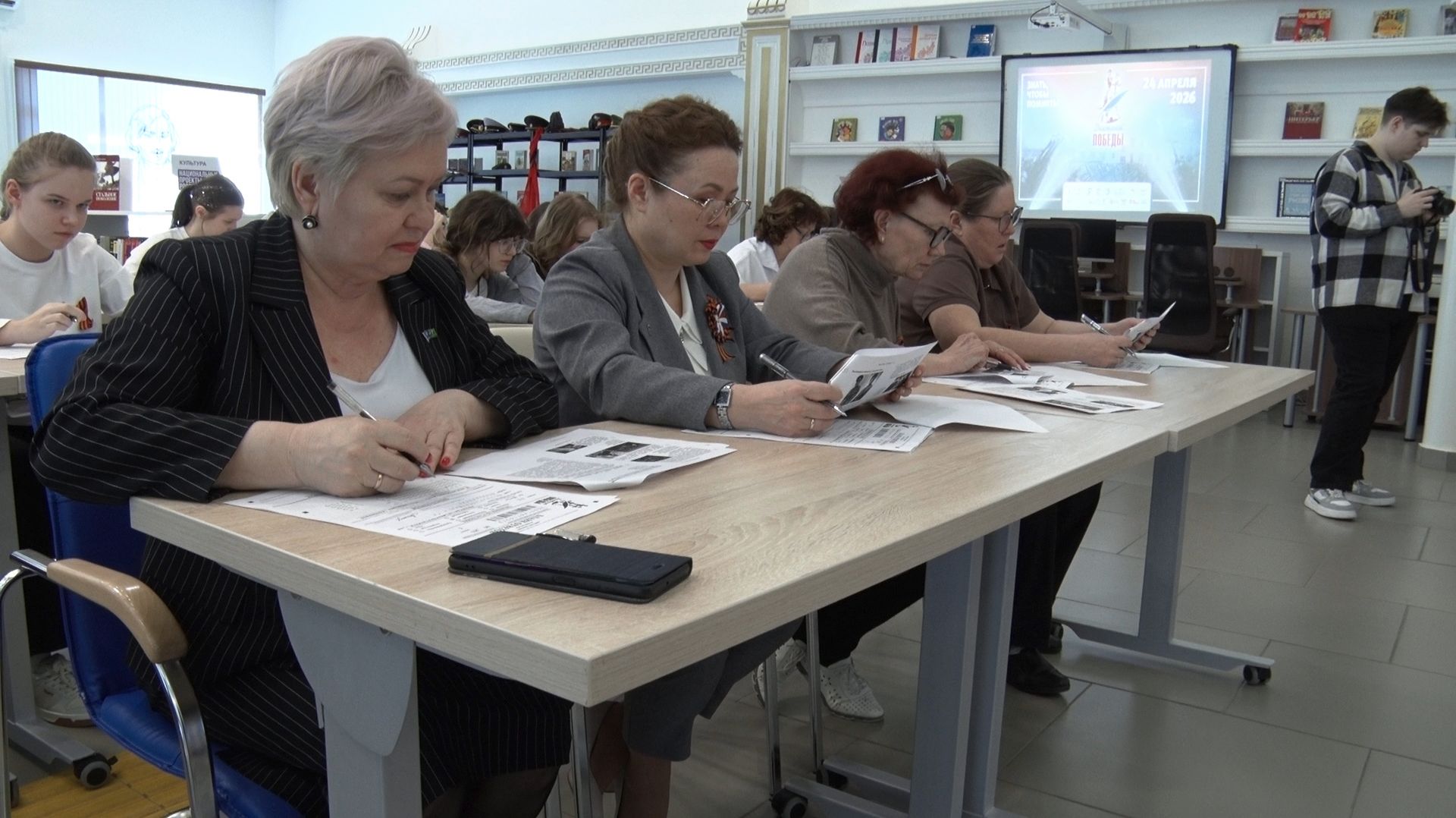 В Советском написали «Диктант Победы». ТК «Первый Советский»