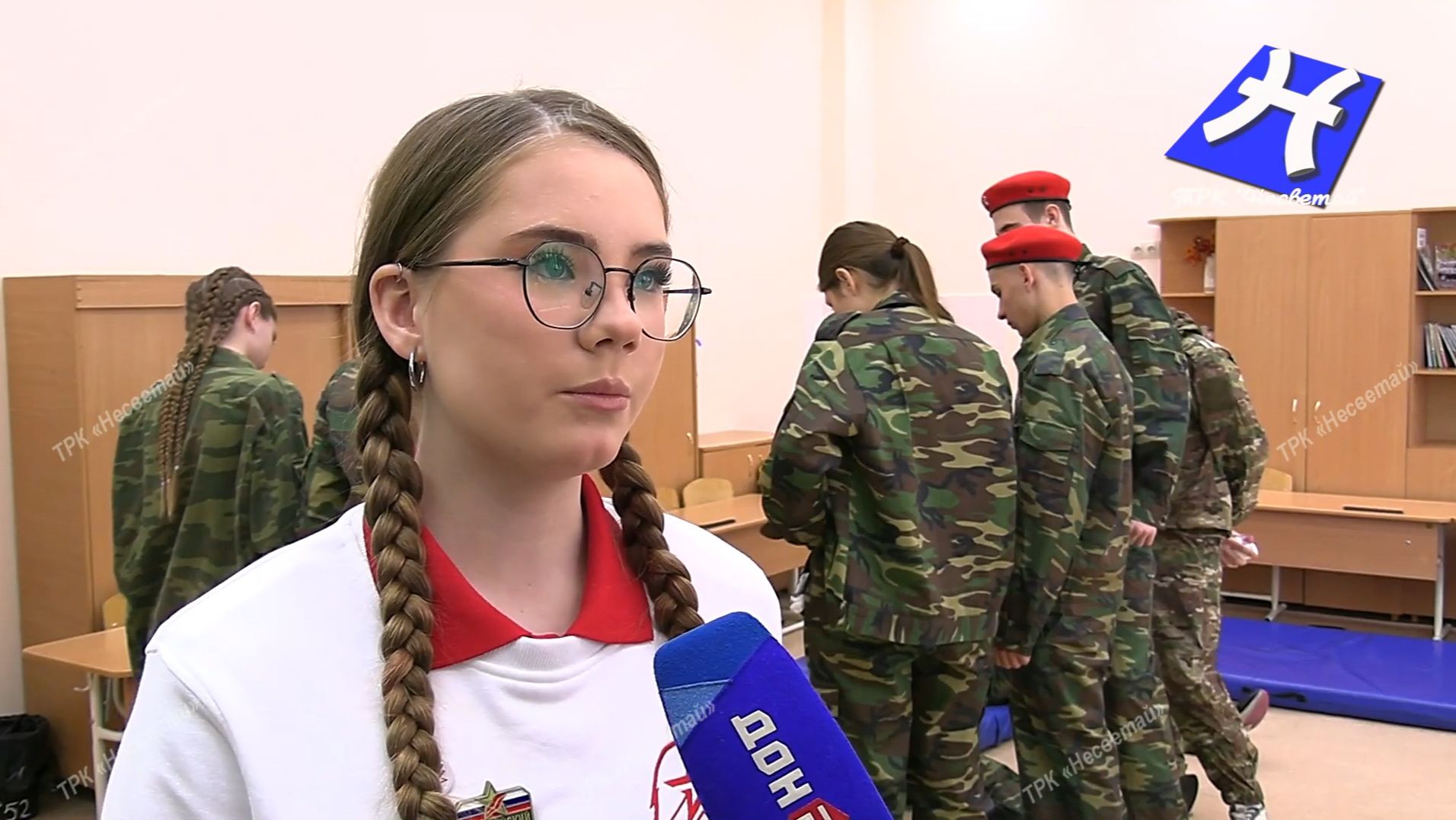 Юнармейский норматив для новошахтинских школьников