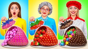 Кулинарный Челлендж# Я против Бабушки # Кулинарная битва с Секретными Гаджетами Bubba DO Challenge