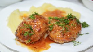 Вкуснейший Ужин. Котлеты с подливой, которые не оставят равнодушными никого