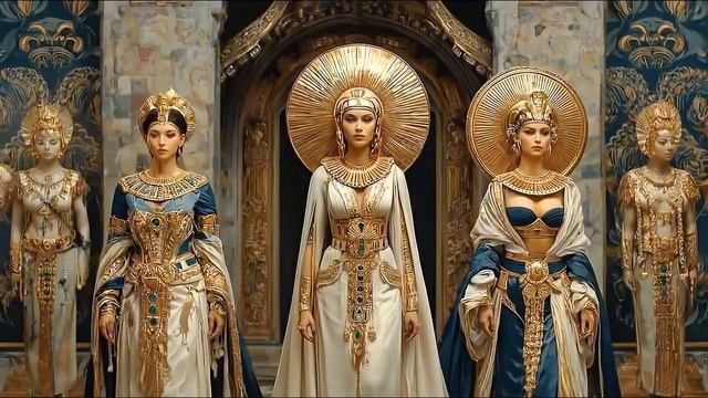 Королева Золотого Нила _ Эпическая египетская фэнтезийная музыка и искусство Королевского Храма