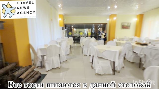 Столовая пансионата «Сосновая роща» Пицунда, Абхазия