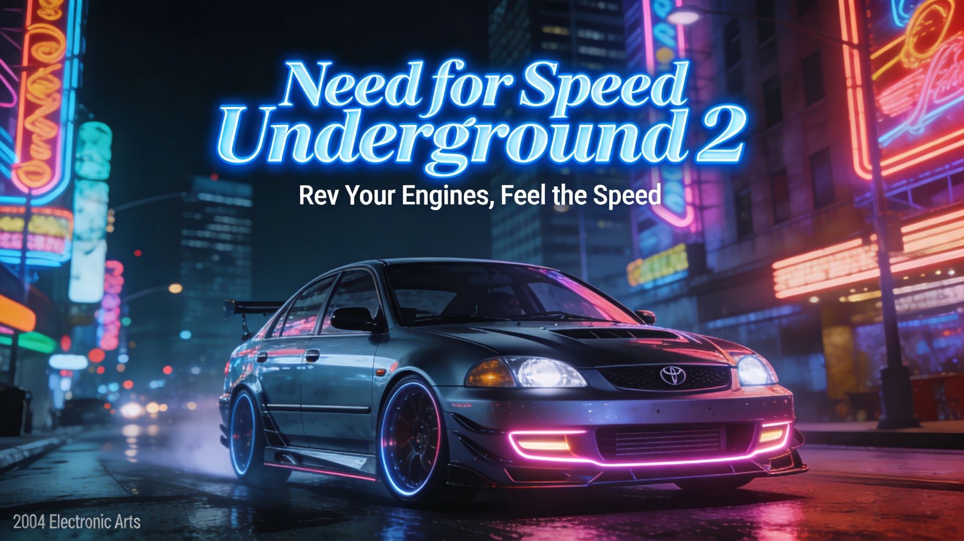 NFS Underground 2: Возвращение легенды! Начало пути.