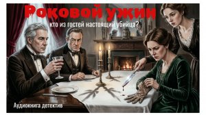 Загадка за ужином в детективной аудиокниге «Роковой ужин»