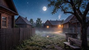 Летняя ночь в деревне. Звуки для сна. Мгновеное засыпание и крепкий сон