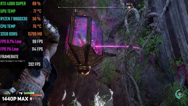 RTX 4080 SUPER  Тест в 12 играх  Ryzen 7 9800X3D  1440p 4K