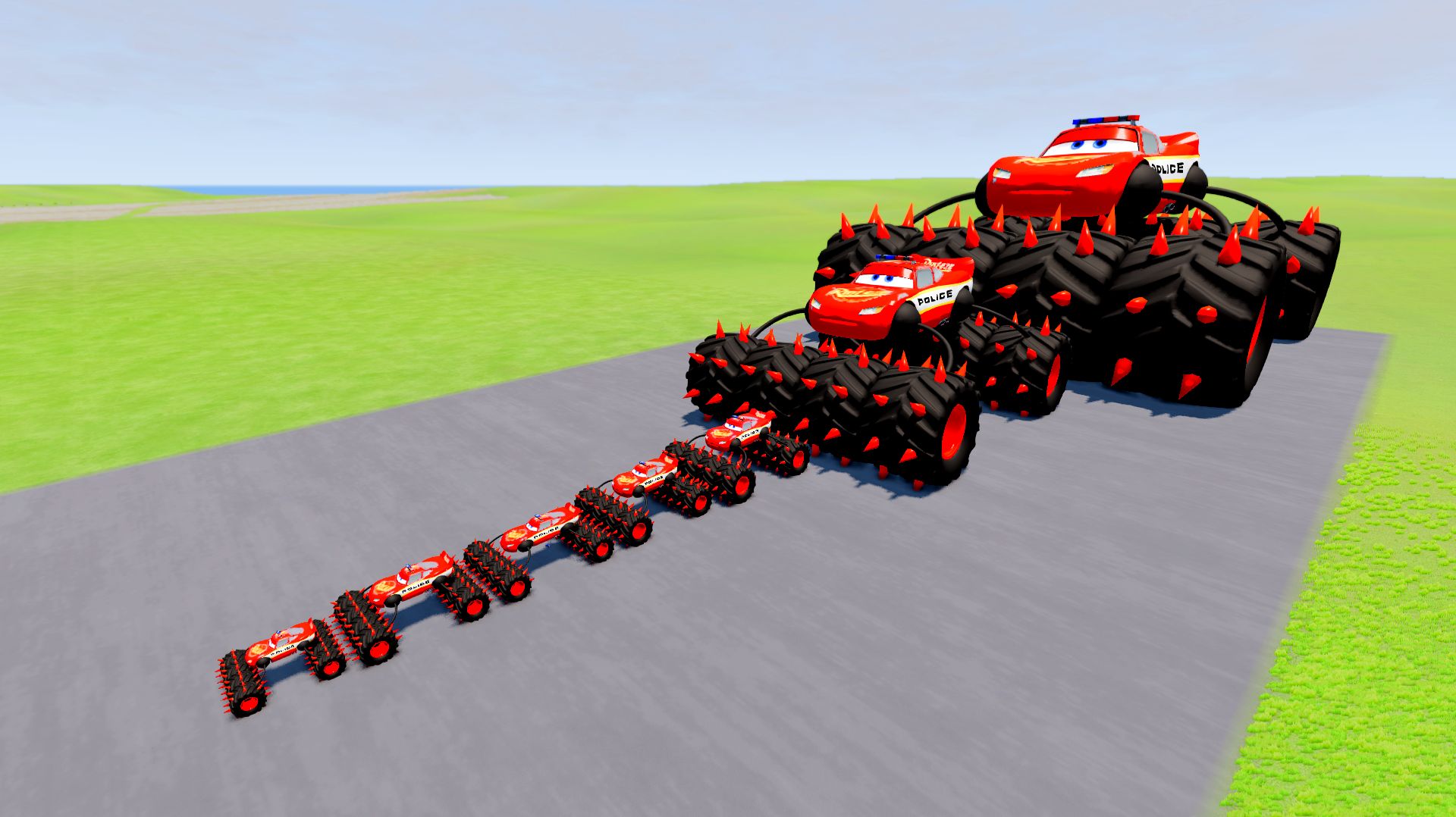 МУЛЬТИКИ ПРО МАШИНКИ МУККУИН АВАРИИ