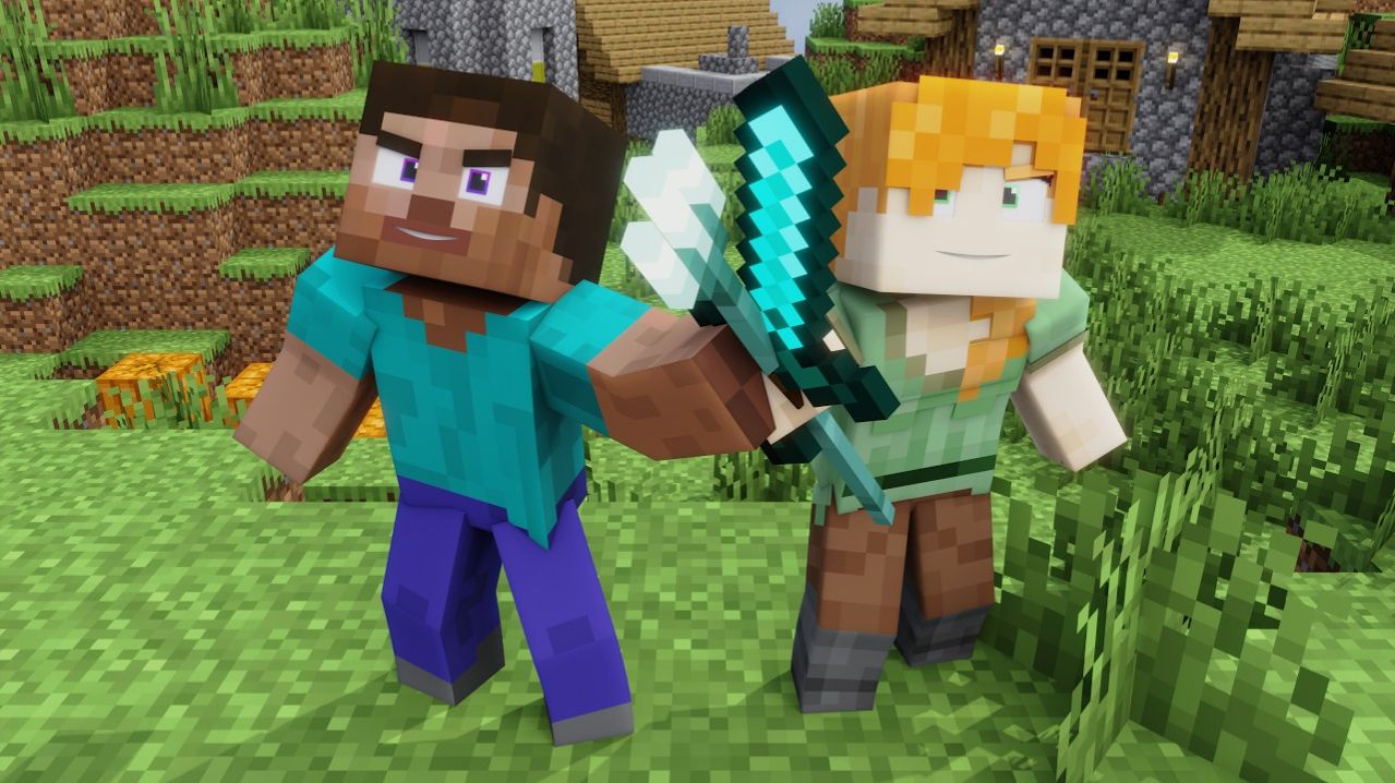 Приключения Алекса и Стива! (Майнкрафт анимация)