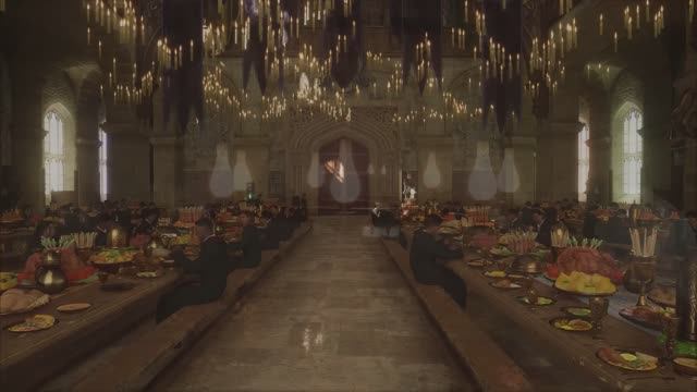 Кухня Хогвартса, музыка и атмосфера Гарри Поттера от Hogwarts Legacy 4к
