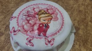 Торт на день рождения Арины. Леди босс.