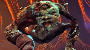 Бой с Отродьем Мундуса в DmC Devil May Cry