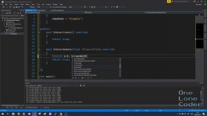 C++ : консольный движок 2D графики olcPixelGameEngine 1.0