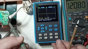 188. ПУЛЬСАЦИИ напряжения НЕ УВИДЕТЬ при открытом входе DC осциллографа     09-17