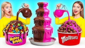 Шоколадный Фонтан Челлендж # Потрясающие Кухонные Лайфхаки от Bubba DO Challenge