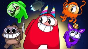 САД БАН БАНА, НО ВСЕ АМОГУСЫ!   Garten of Ban Ban 4 - Анимации на русском