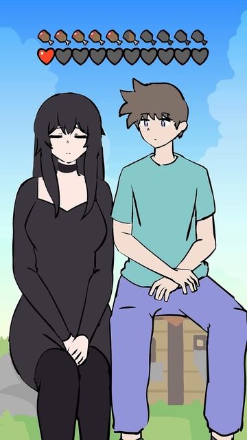 Эндермен дремлет