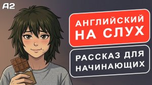 РАССКАЗ на английском (A2): Я ем по ночам | Английский на слух 🎧