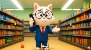 🐾🚍 Игривый котёнок весело едет на автобусе | Анимационный короткометражный фильм | часть 1