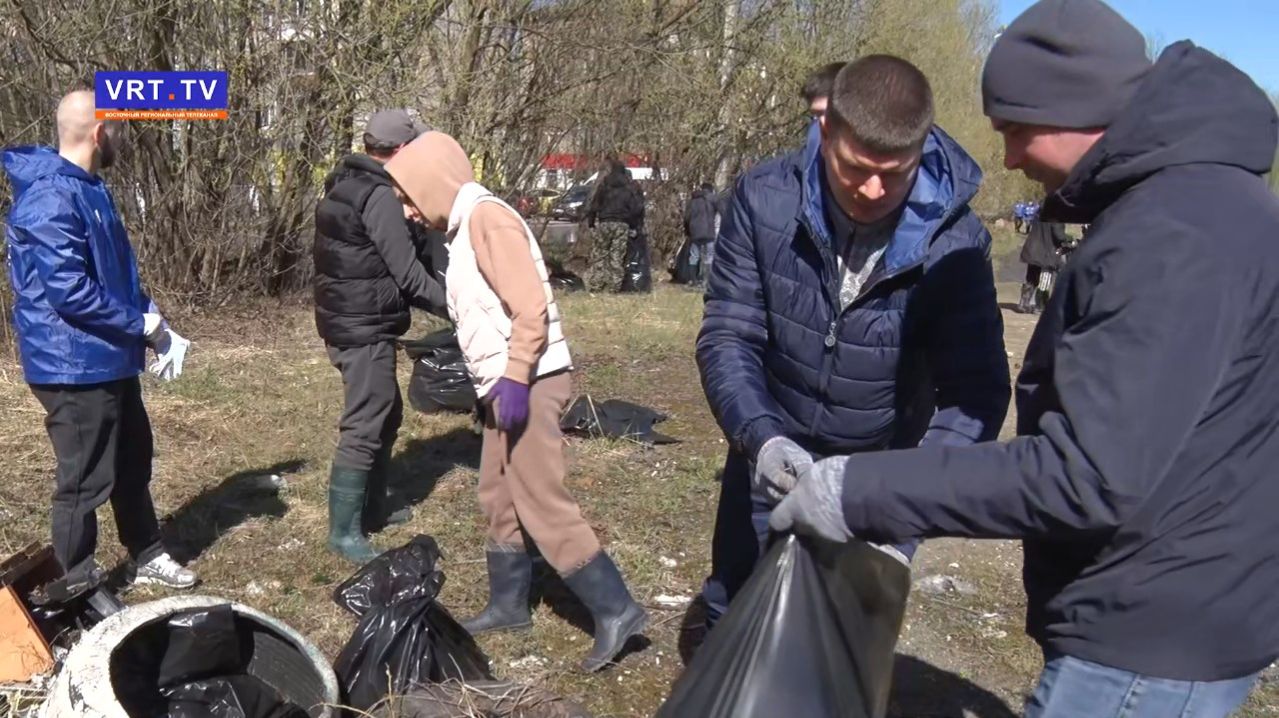 В Электростали состоялся общеобластной субботник
