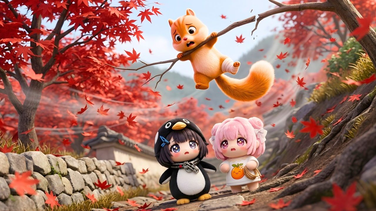 Нежное путешествие пингвина Гугу Гага по спасению животных через сад, рынок, канал и реку