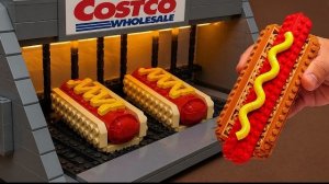 1 минута - 1 хот-дог: автоматическая машина для приготовления хот-догов LEGO COSTCO!