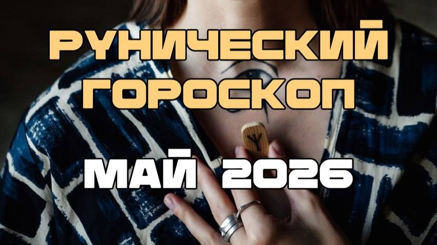 Рунический гороскоп на май 2026: какие энергии ждут тебя в этом месяце?