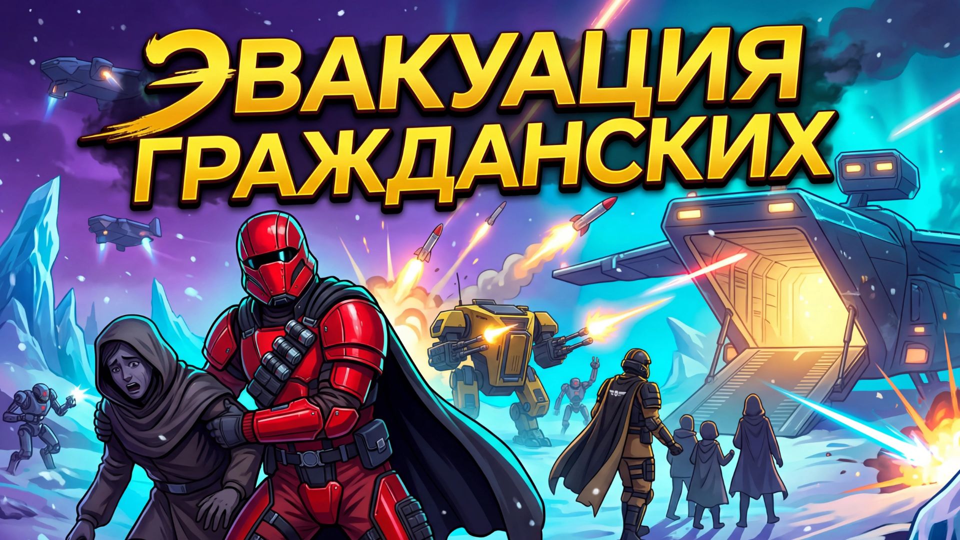 (без комментариев) HELLDIVERS 2 спасение гражданских