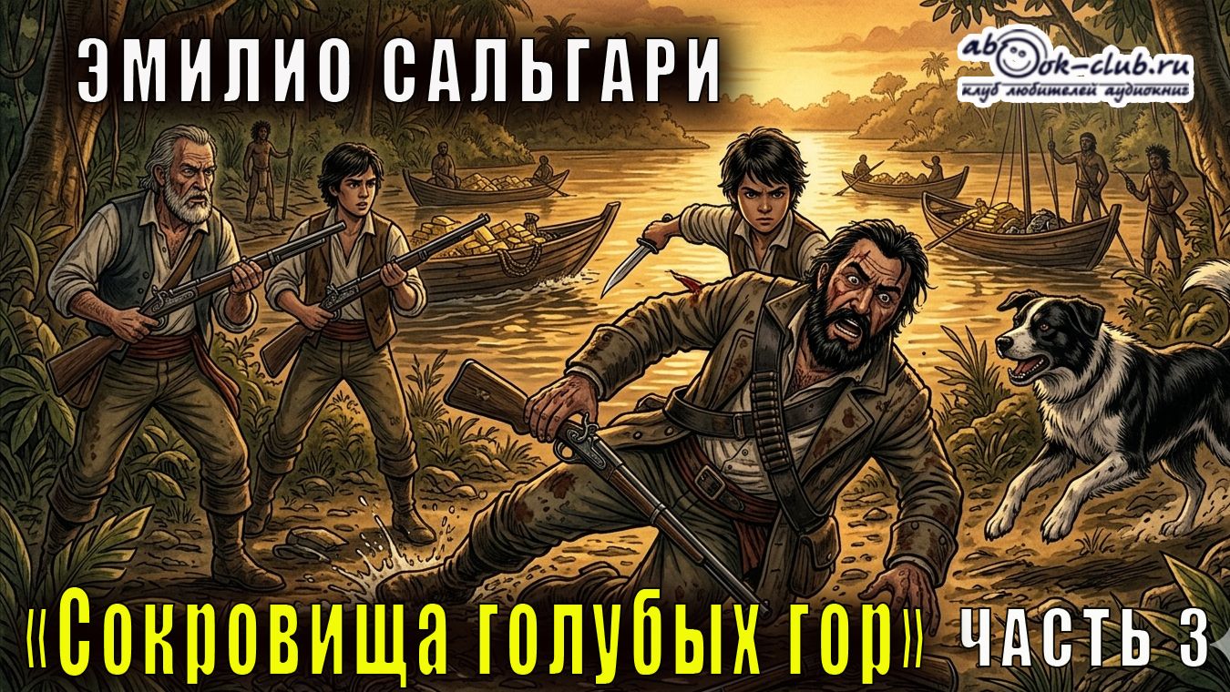 Эмилио Сальгари Сокровища голубых гор главы с 18 по 24
