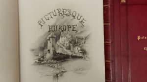 Антикварная книга Picturesque Europe, British Isles Vol. II