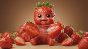 Мило или жутко? Фруктовые малыши мнут и сжимают 🍎👶 Лучшее ASMR видео