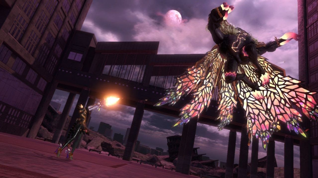 Город в огне [Bayonetta 3. Прохождение Часть 2]