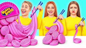 Большая, Средняя или Маленькая Тарелка Челлендж # Сумасшедшие Кулинарные Идеи от Bubba DO Challenge