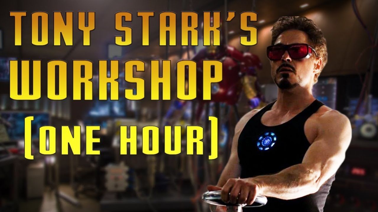 Tony Stark's Workshop _ Iron Man Music (One Hour)