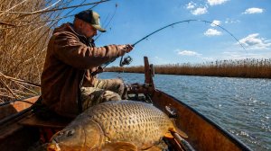 ПЕРВАЯ РЫБАЛКА НА САЗАНА! ОН ЗАГНУЛ МОЙ СПИННИНГ В ДУГУ!