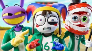 ЦИФРОВОЙ ЦИРК, НО ЭТО ИГРА В КАЛЬМАРА!   Digital Circus   Фан-Анимации на русском