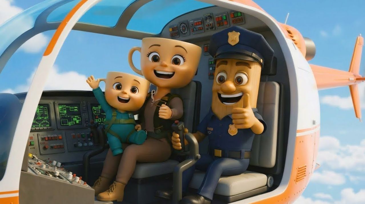 Опасный прыжок с парашютом со счастливым концом для мамы-балерины и её малыша