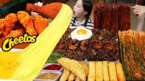 АСМР ЕДА КОРЕЯ | МУКБАНГ | ПИКАНТНЫЙ ЦЫПЛЕНОК | КОРЕЙСКАЯ КУХНЯ